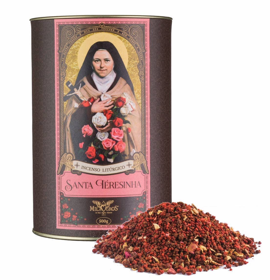 Milagros Saint Therese of Lisieux (Santa Teresinha) Resin Incense - 0.3-17.6oz