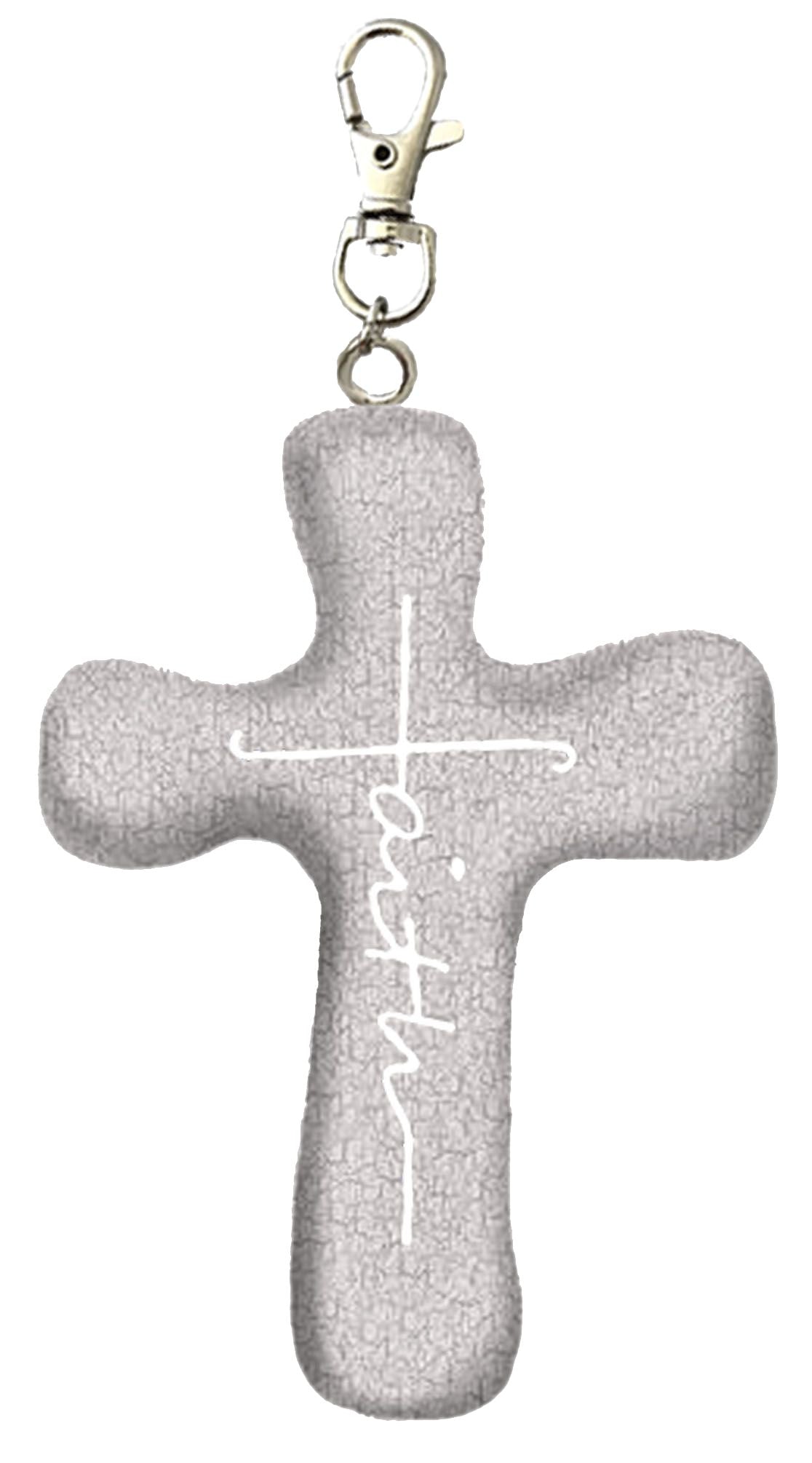 Calypso Comforting Cross Keychain