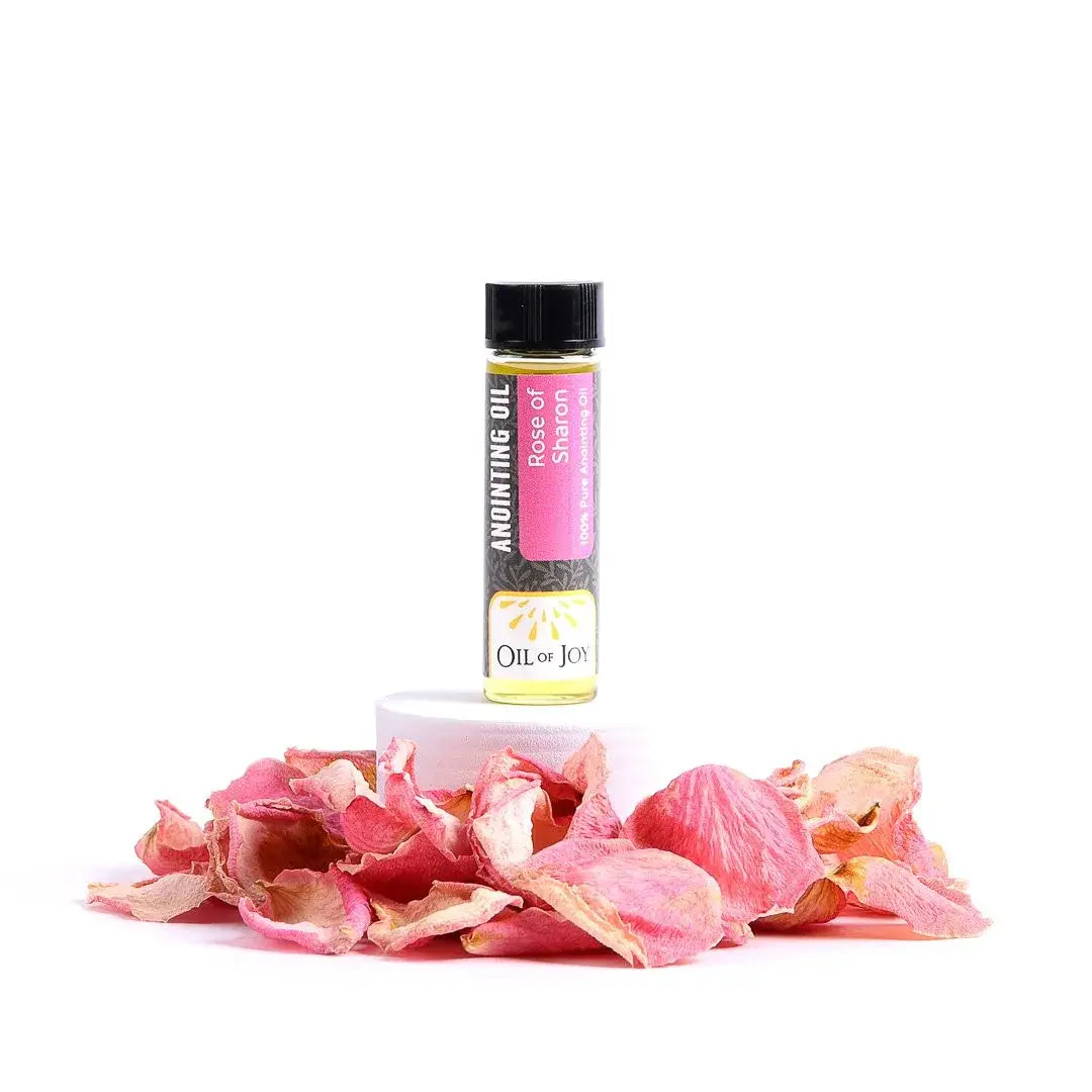 Anointing Oil Rose Of Sharon 1/4 Oz Pk6