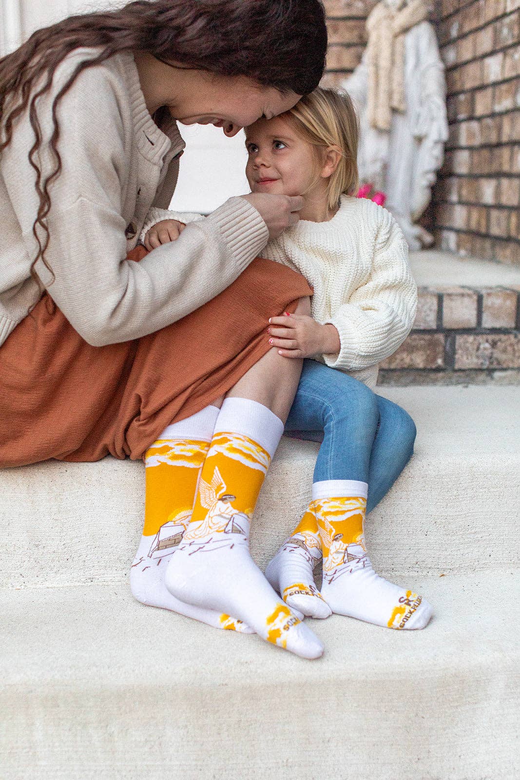 Angels at the Tomb Adult Socks