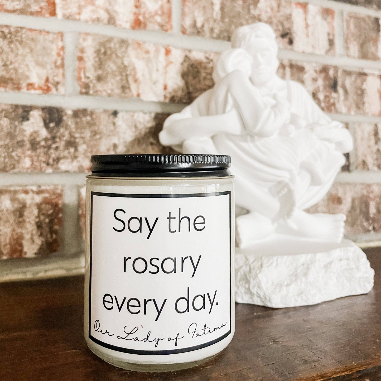 The OUR LADY of FATIMA | Rose + Thunderstorm | Classic Collection