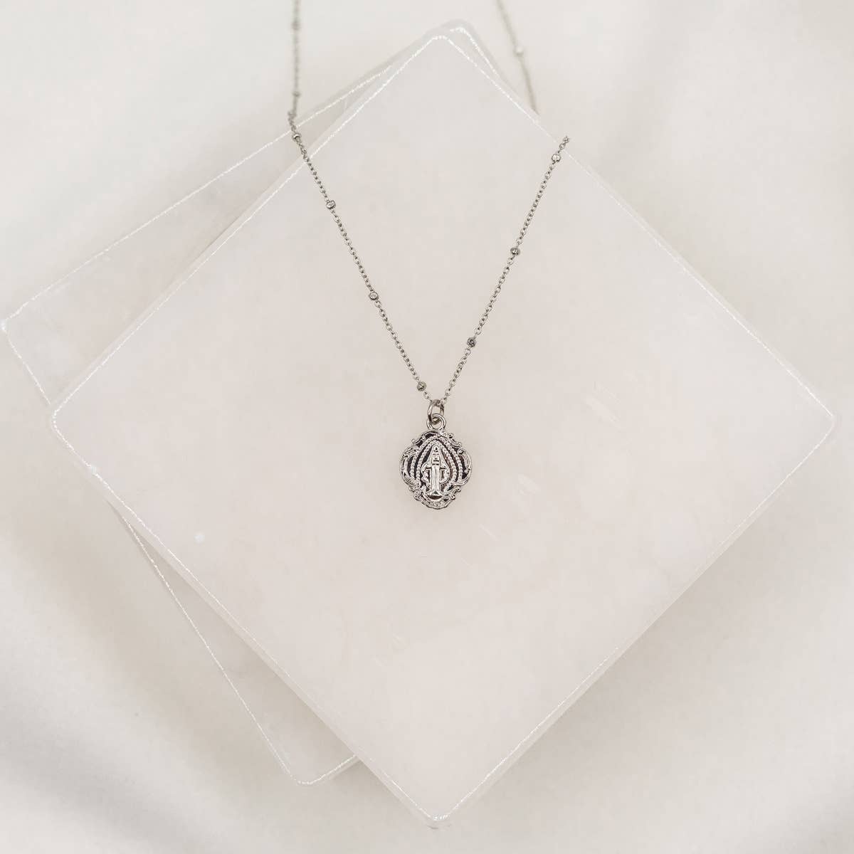 Miraculous Petite Necklace - Silver
