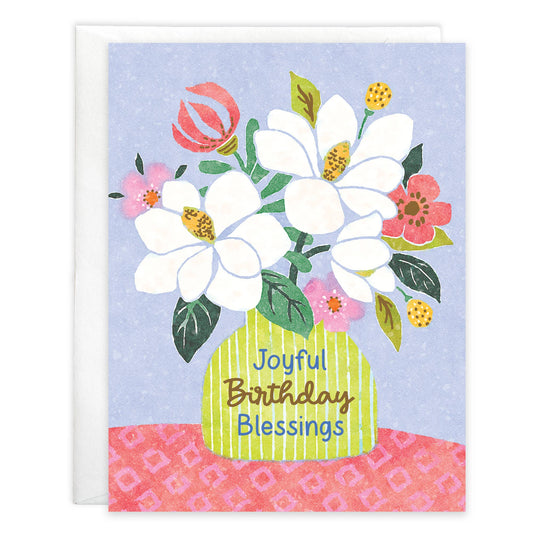 GC-Birthday Blooming Vase