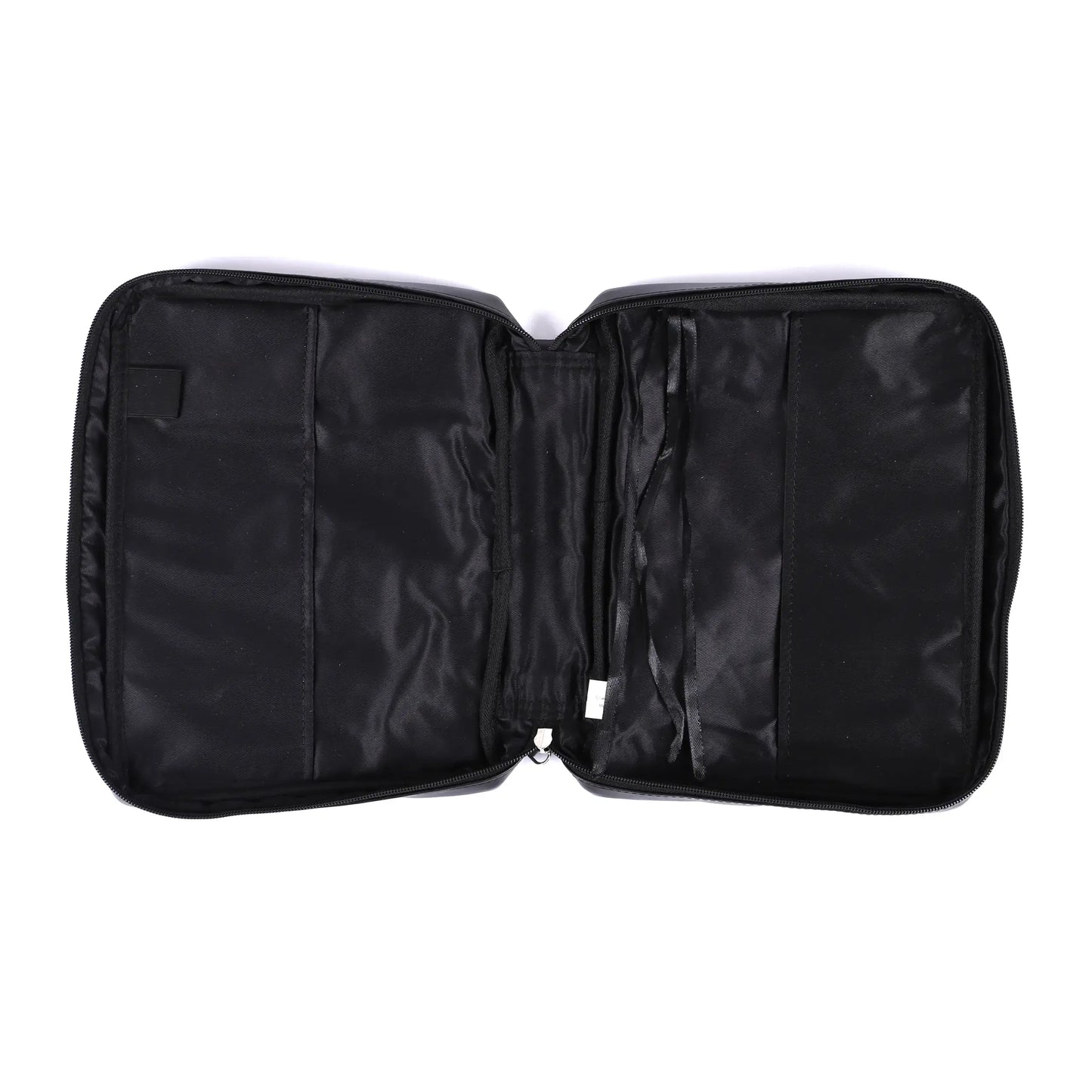 Bible Cover Imitation Leather Cross Blk XL