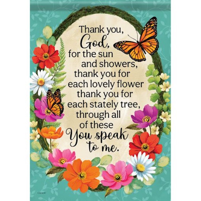 Garden Flag - Prayer