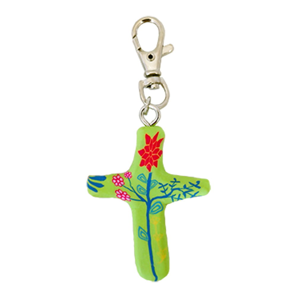 Calypso Comforting Cross Keychain