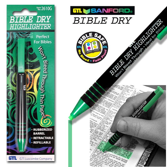 Highlighter-Bible Dry-Green