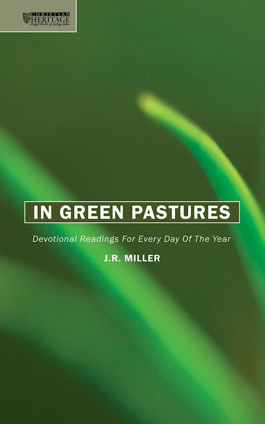 In Green Pastures, J.R. Miller