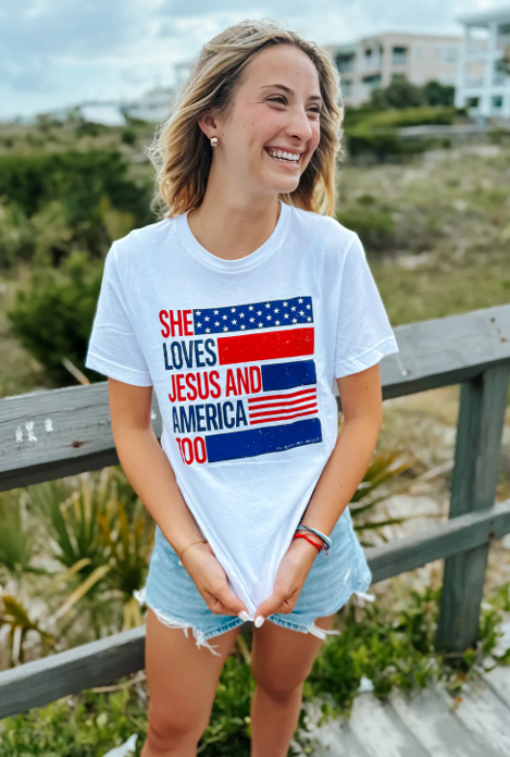 IGWM Jesus and America Tee