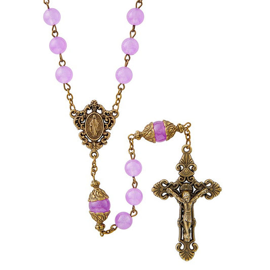 San Gimignano Rosary Collection Lavender