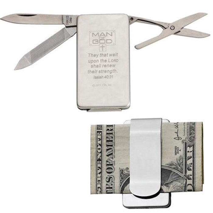 Money Clip with Multi Tool