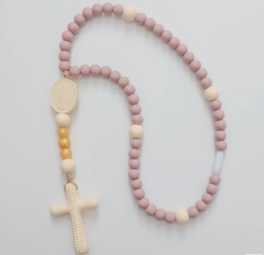 Chews Life Silicone Rosary - Mother of God (LIMITED EDITION)