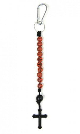 Basketball Keychain Decade Rosary