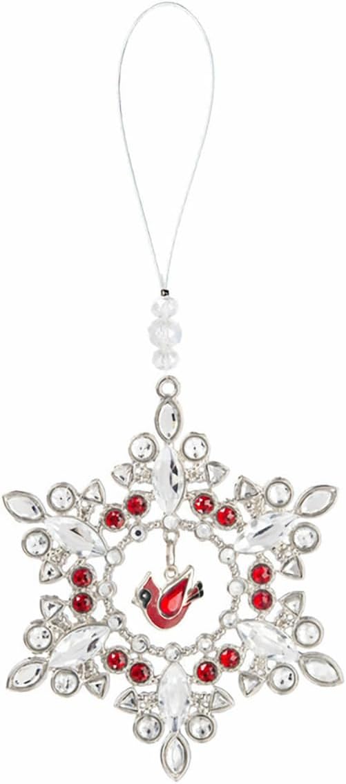 Ornament, Cardinal, Snowflake