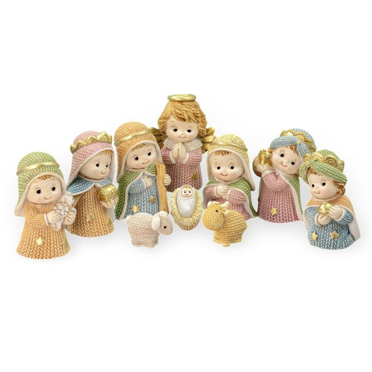 Nativity Set Pastel