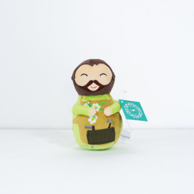 Mini St Joseph Plush Doll