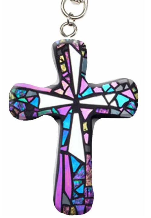 Calypso Comforting Cross Keychain