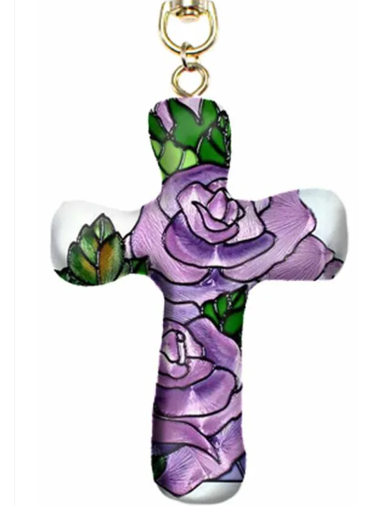 Calypso Comforting Cross Keychain