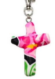 Calypso Comforting Cross Keychain