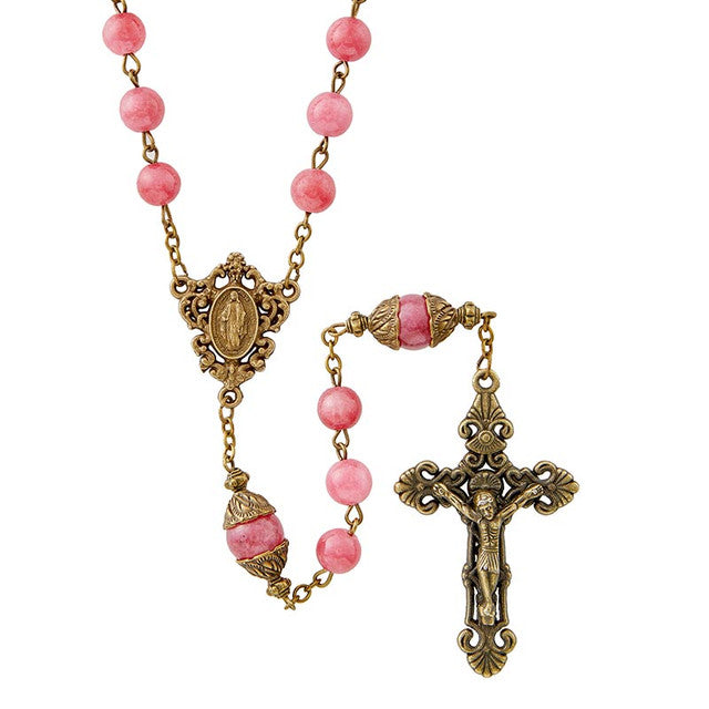San Gimignano Rosary Collection - Ruby
