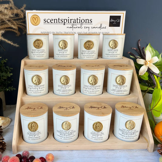 Scentspirations Saint Candles