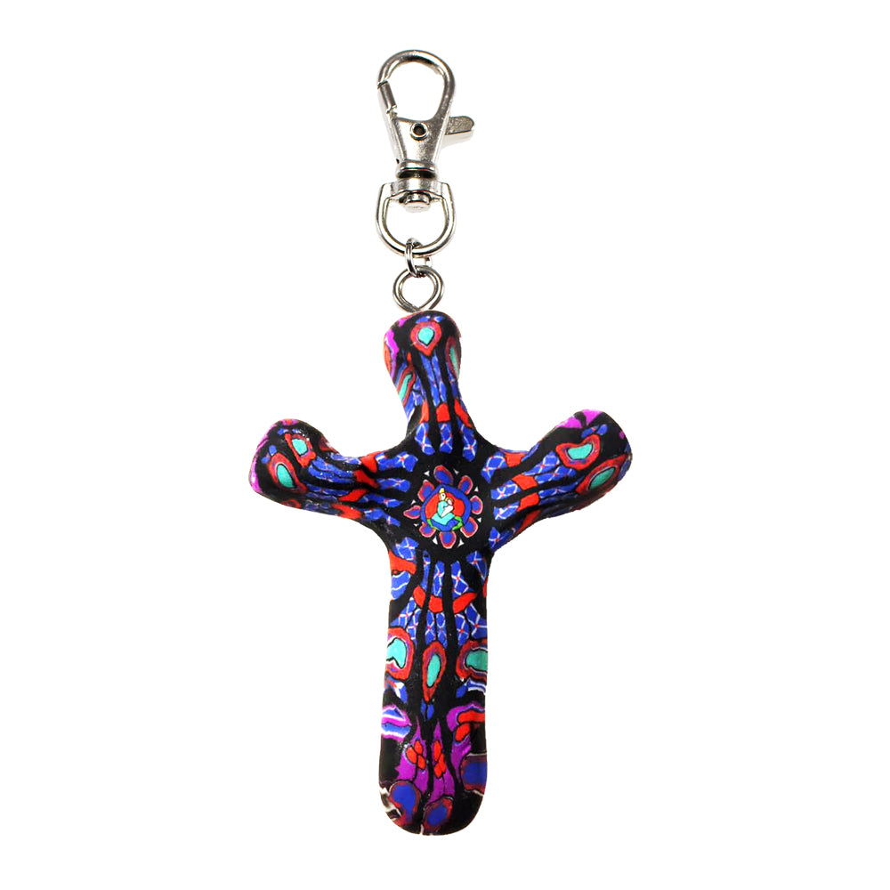 Calypso Comforting Cross Keychain