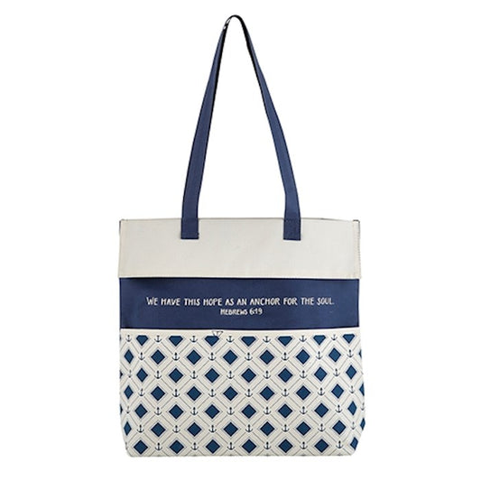 Canvas Tote-Hope is an Anchor