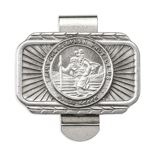 Visor Clip, Metal Christopher