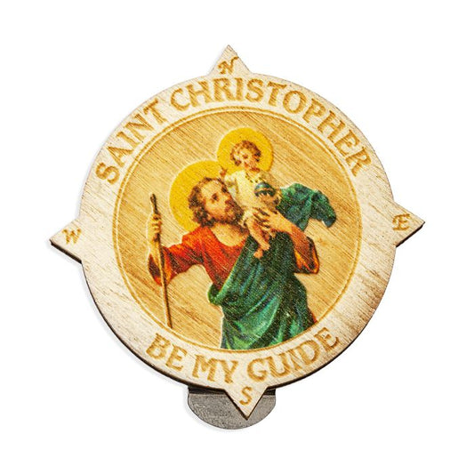 Visor Clip, Wood Christopher