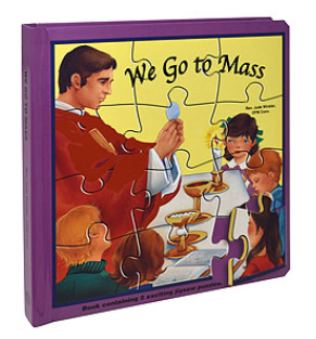 We Go To Mass (Puzzle Book)