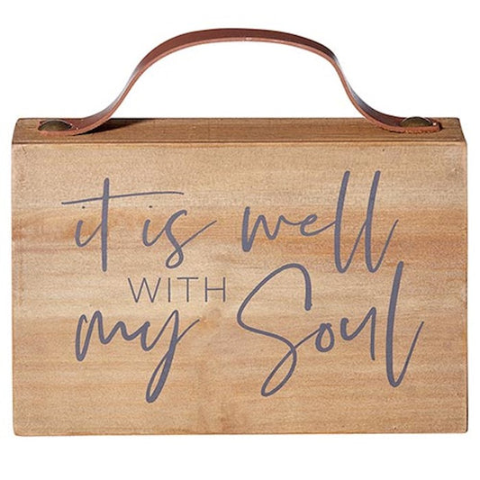 Shelf Block-It Is Well