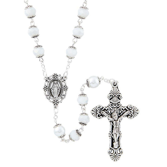 Orvieto Rosary Collection - White