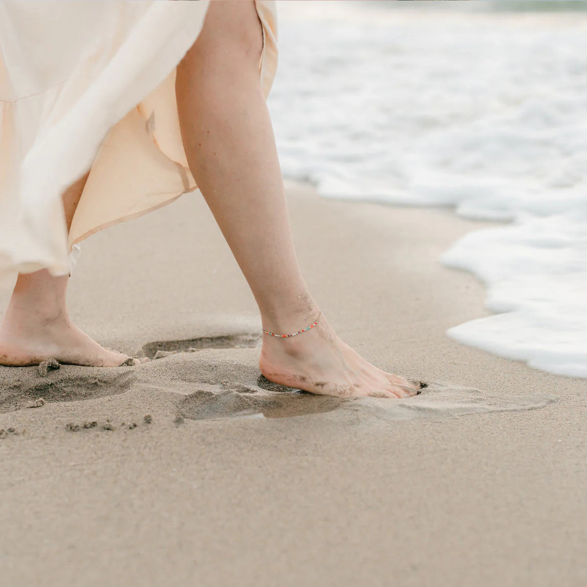 Walk By Faith Anklet